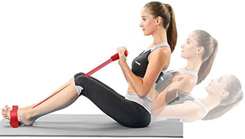 RTGFS Genişletici Elastik-Bantları Çekme - Halat Spor-Halat Pedalı Egzersiz Lateks Yoga-Ekipmanları 4-Tüp
