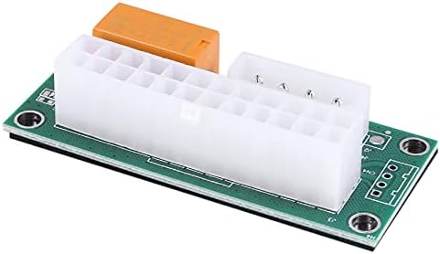 Zeafree 2 Paket Çift PSU Çoklu Güç Kaynağı, Add2Psu ATX 24 Pin BTC Madenci için Molex 4pin Konnektörüne