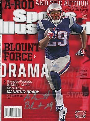 LeGarrette Blount New England Patriots, Sports Illustrated Dergisinin Kapağını İmzaladı