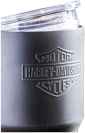 Harley-Davidson Kabartmalı B & S Paslanmaz Çelik Seyahat Kupası, 24 oz. 3SSB4900
