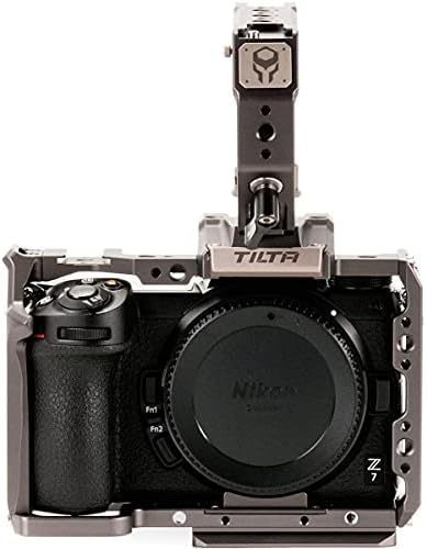 Tılta Tıltaıng Nikon Z6 / Z7 Serisi kamera kafesi Kiti A Tutuşunu Üst Kolu ile, el Kayışı, gri