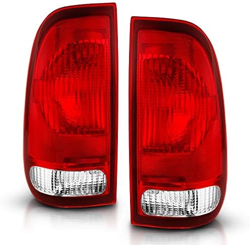 AmeriLite Ford F-Serisi F150 F250 F350 SuperDuty Koyu Kırmızı Fabrika Tarzı OE yedek tertibat Halojen Arka Lambaları Fren Lambaları