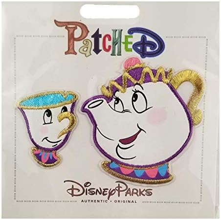 DisneyParks-Yamalı-Güzellik ve Canavar-Bayan Potts ve Chip