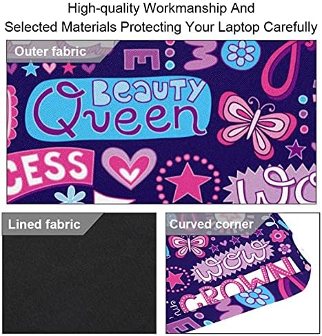Prenses Mor Laptop çantası 14.5 İnç Evrak Çantası Laptop omuz askılı çanta Laptop Taşıma çantası Bilgisayar ve Tablet Çantaları