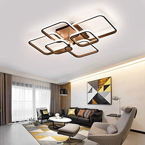 LED tavan ışık Modern avize Gömme tavan ışık yakın tavan ışık fikstür için oturma odası, yatak odası, yemek odası, Dim Uzaktan