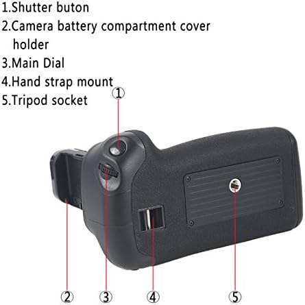 DSTE Yedek Pro IR Uzaktan BG-E13 Dikey pil yuvası Uyumlu Canon EOS 6D SLR dijital kamera olarak LP-E6 LP-E6N