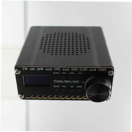 Radyo Alıcısı Tam Bant Alıcı Sı4732 Fm Am SSB Airband Radyo Alıcısı Tarayıcı Taşınabilir El Radyo Kaydedici Siyah