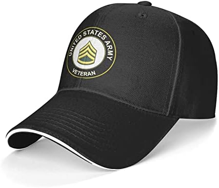 CNFOLDJFONGQ Ordu Başçavuş Veteran Ayarlanabilir Şapka beyzbol şapkası Baba Şapka Hip Hop Şapka