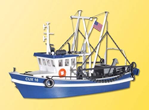 Walthers SceneMaster HO Ölçekli Modern Balıkçı Teknesi (Liman Sahnesi) - Kit