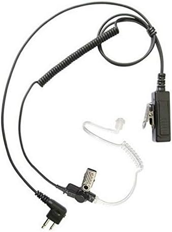 Motorola RDM2020 İki Yönlü Radyo için Tek Telli Akustik Tüp Gözetleme Kulaklık Kulaklık