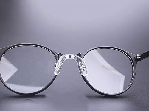 Gözlük Burun Yastıkları,BEHLİNE Gözlük Köprü Askısı / Eyer Köprüsü, Yumuşak Silikon Kaymaz Yedek Burun Yastıkları, Vidalı Gözlükler
