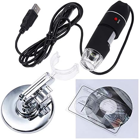 LUCKYMO USB Mikroskop, 40x ila 1600x Büyütme Mikroskop Kamera, dijital Büyütme Endoskop Kamera 8 Led, işletim Sistemi Wın XP