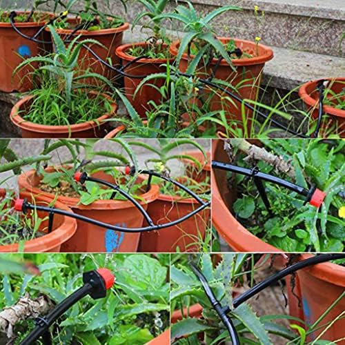 Ruiboyer Bahçe Sulama Sistemi DIY Tasarrufu Su Otomatik Sulama Ekipmanları için Set Bahçe Veranda Çiçek Yatak Çim Bahçe Sulama
