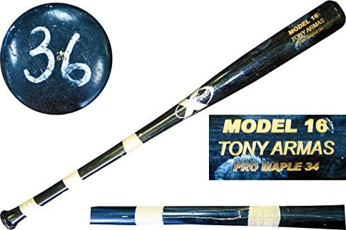 Tony Armus İmzasız Kırık Oyun Kullanılmış Yarasa-MLB İmzalı Oyun Kullanılmış Yarasalar