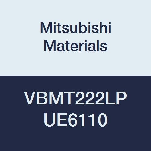 Mitsubishi Materials VBMT222LP UE6110 Delikli Karbür VB Tipi Pozitif Tornalama Ucu, CVD Kaplamalı, Eşkenar Dörtgen 35°, 0.25