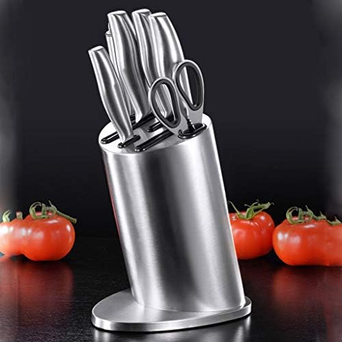CUJUX Mutfak Bıçağı Depolama Rafı, faydalı Yaratıcı bıçak bloğu Paslanmaz Çelik Tutucu mutfak Bıçağı depolama Rafı Takılı Bıçak