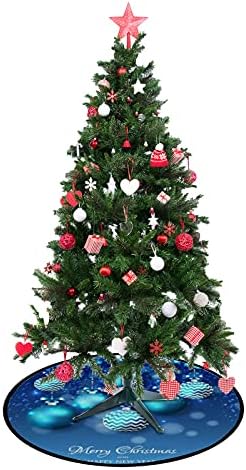 Aikoek Noel Ağacı mat için Altında Ağacı, Ağacı Mat için Tatil, Ağacı Mat, Noel Mavi Top F, 32in