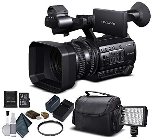 Sony HXR-NX100 Full HD NXCAM Video Kamera (HXR-NX100) 16GB Hafıza Kartı, Ekstra Pil ve Şarj Cihazı, UV Filtresi, LED ışık, Kasa