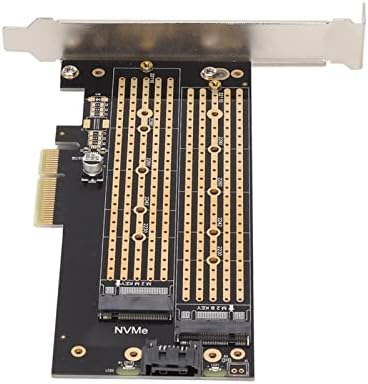 Çift M. 2 SSD PCIE 4X Genişleme Kartı için 2230 2242 2602 2802 2110mm SSD, M. 2 SATA SSD SATA 6 Gbps sabit Disk Okuyucu Adaptör