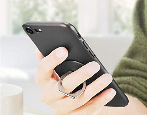 Cep Telefonu Halka Tutucu Parmak Kavrama Standı 360 Derece Kickstand Akıllı Telefon ile Uyumlu, İnek Baskı