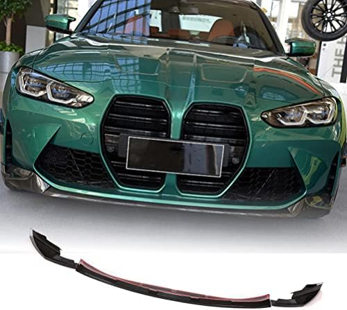 Haziran - yıldız BMW için Karbon Fiber Ön Tampon dudak uyar G80 M3 G82 / G83 M4 4-Door 2-Door 2021UP Alt Çene Spoiler Splitter