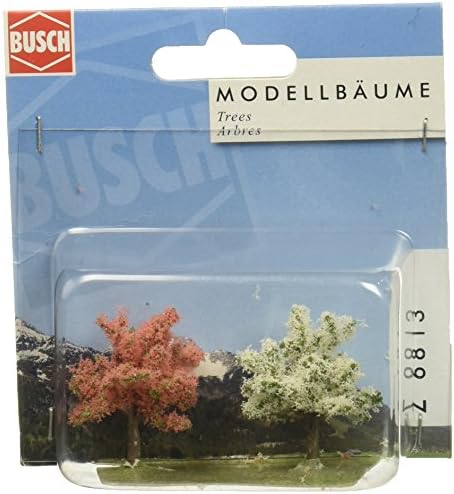 Busch 6813 Kırmızı Ağaç 2 / HO Manzara Ölçekli Model Manzara