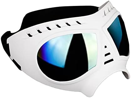 Gazechımp Su Geçirmez UV Dayanıklı Köpek Güneş Gözlüğü Pet Gözlük Gözlük Göz Aşınma için Ayarlanabilir Kayış ile Orta / Büyük
