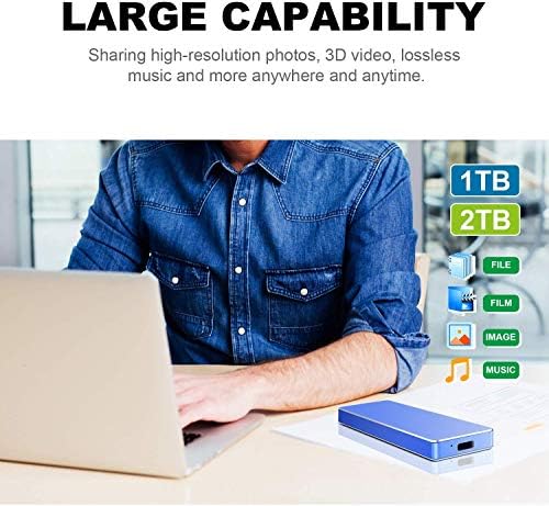 Harici Sabit Disk USB3. 1 Tip - C Sabit Disk-PC, Mac, Masaüstü, Dizüstü Bilgisayar, Xbox için Taşınabilir 1 TB 2 TB Sabit Disk